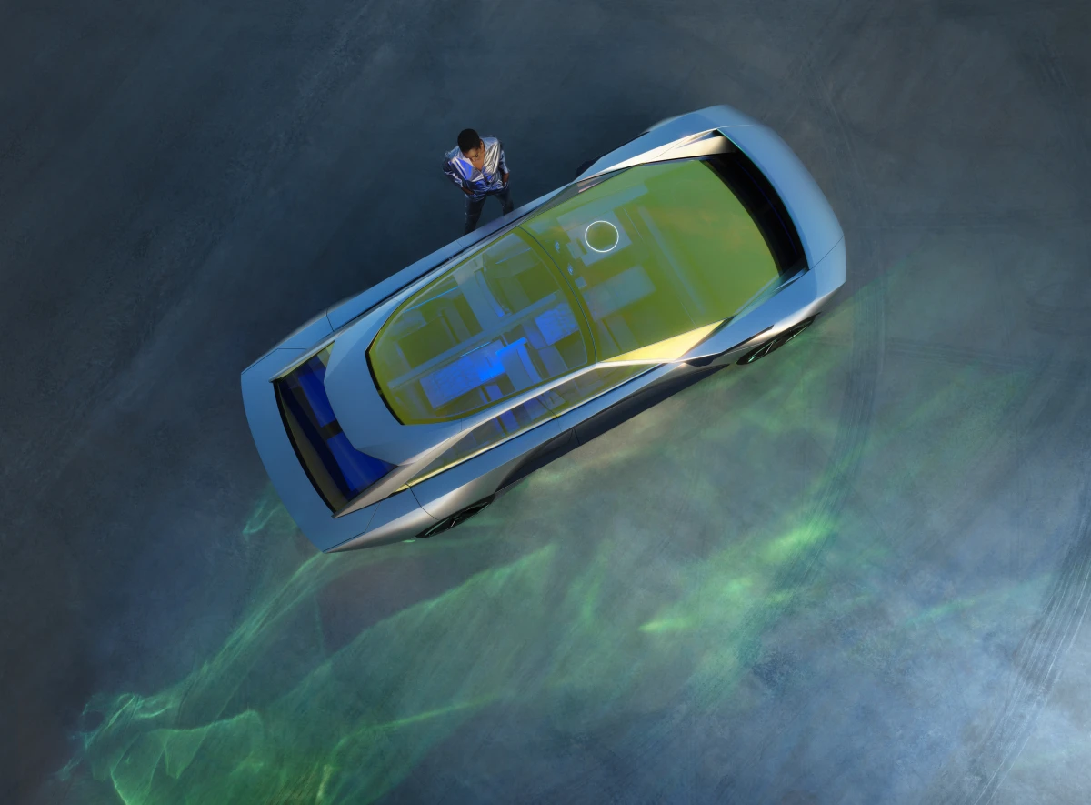 Peugeot Inception concept, Topshot Car